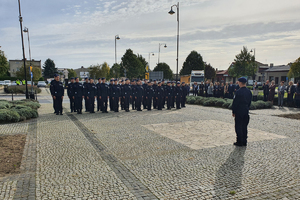 Musztra kadetów.