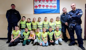 Odblaskowy Pierwszak - spotkanie w szkole.