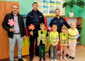 Odblaskowy Pierwszak - spotkanie w szkole.