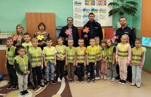Odblaskowy Pierwszak - spotkanie w szkole.