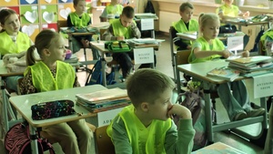 Odblaskowy Pierwszak - spotkanie w szkole.