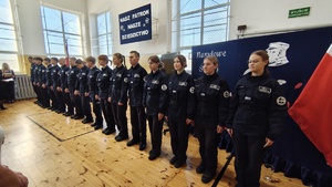 Ślubowanie klas mundurowych.