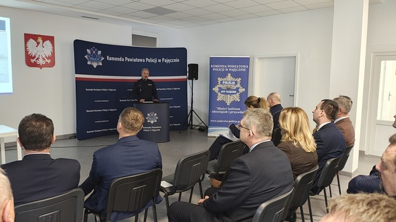 Uroczystość odprawy rocznej.