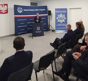 Uroczystość odprawy rocznej.