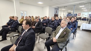 Uroczystość odprawy rocznej.