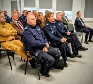 Uroczystość odprawy rocznej.