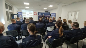 Uroczystość odprawy rocznej.