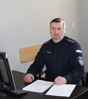 Zdjęcie policjanta.