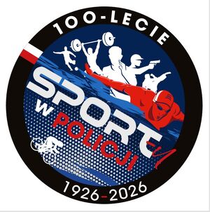 Loogo sportu w Policji.